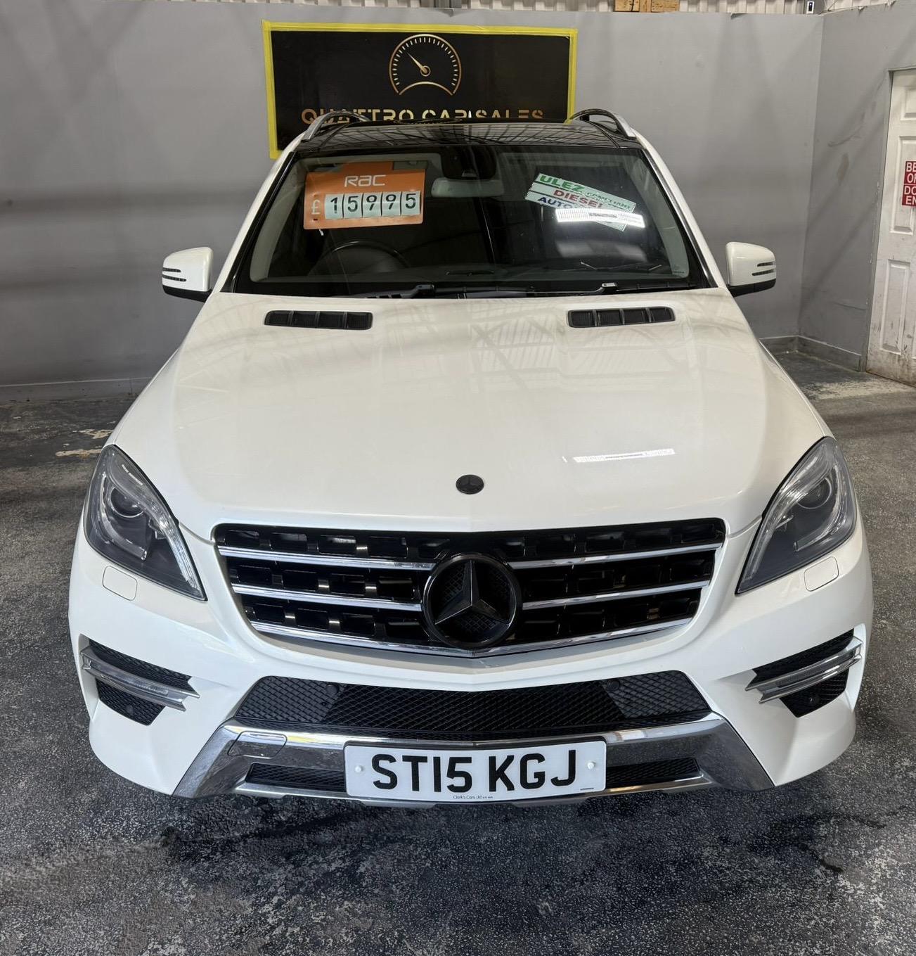 Mercedes-Benz M Class 3.0 ML350 V6 BlueTEC AMG Line SUV 5dr Diesel G-Tronic 4WD Euro 6 (s/s) (258 ps)