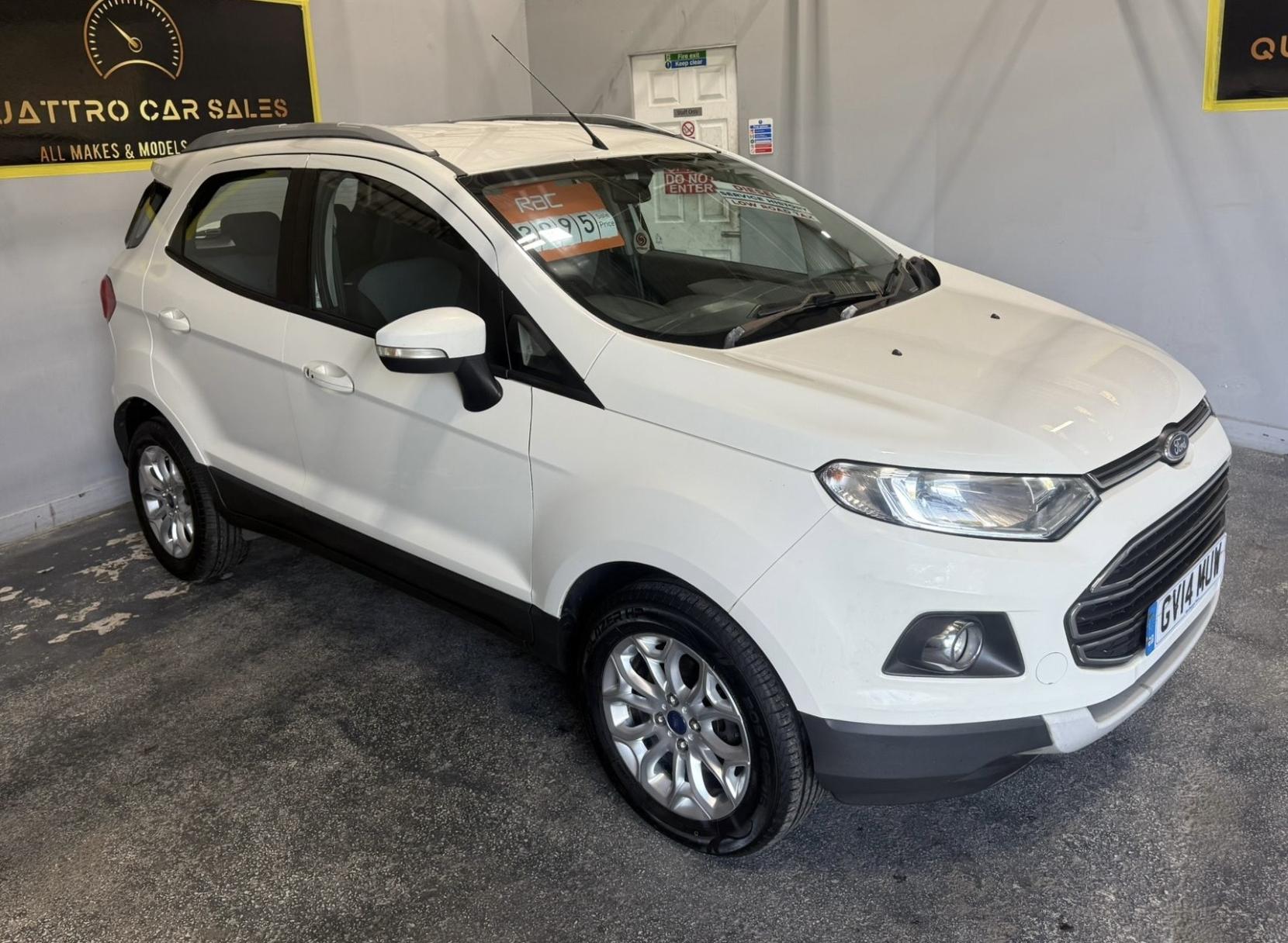 Ford EcoSport 1.5 TDCi Titanium SUV 5dr Diesel Manual 2WD Euro 5 (90 ps)