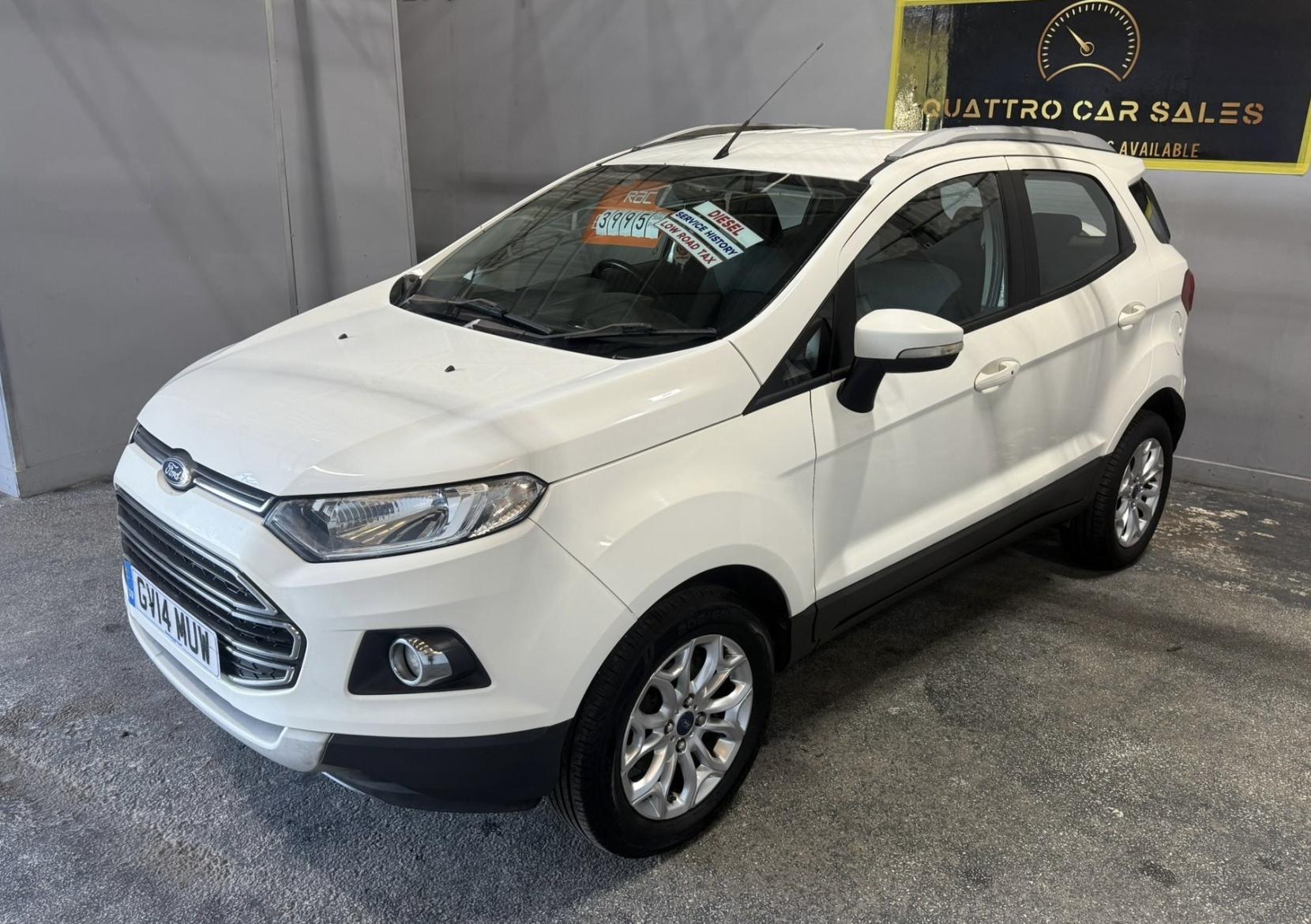 Ford EcoSport 1.5 TDCi Titanium SUV 5dr Diesel Manual 2WD Euro 5 (90 ps)