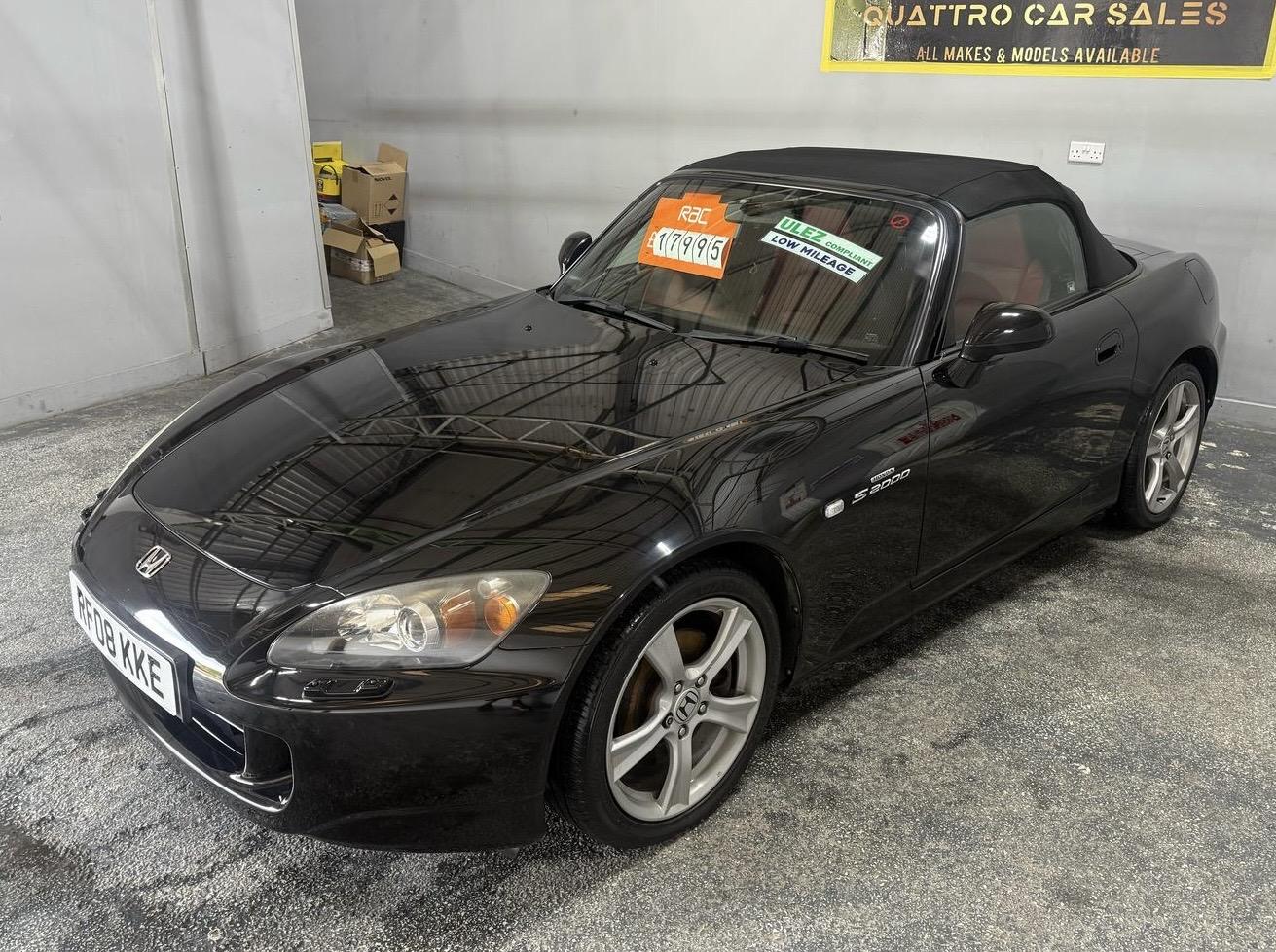 Honda S2000 2.0 i-VTEC Roadster Convertible 2dr Petrol Manual (237 g/km, 236 bhp)