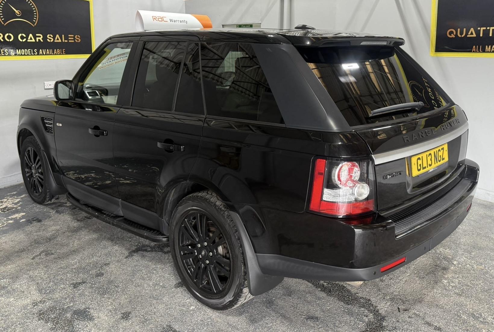 Land Rover Range Rover Sport 3.0 SD V6 HSE Black SUV 5dr Diesel Auto 4WD Euro 5 (255 bhp)