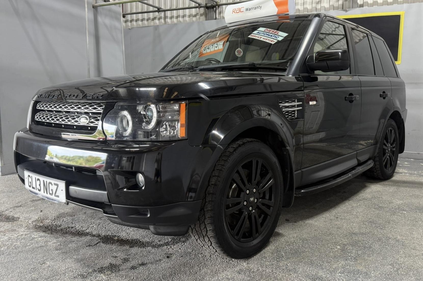 Land Rover Range Rover Sport 3.0 SD V6 HSE Black SUV 5dr Diesel Auto 4WD Euro 5 (255 bhp)