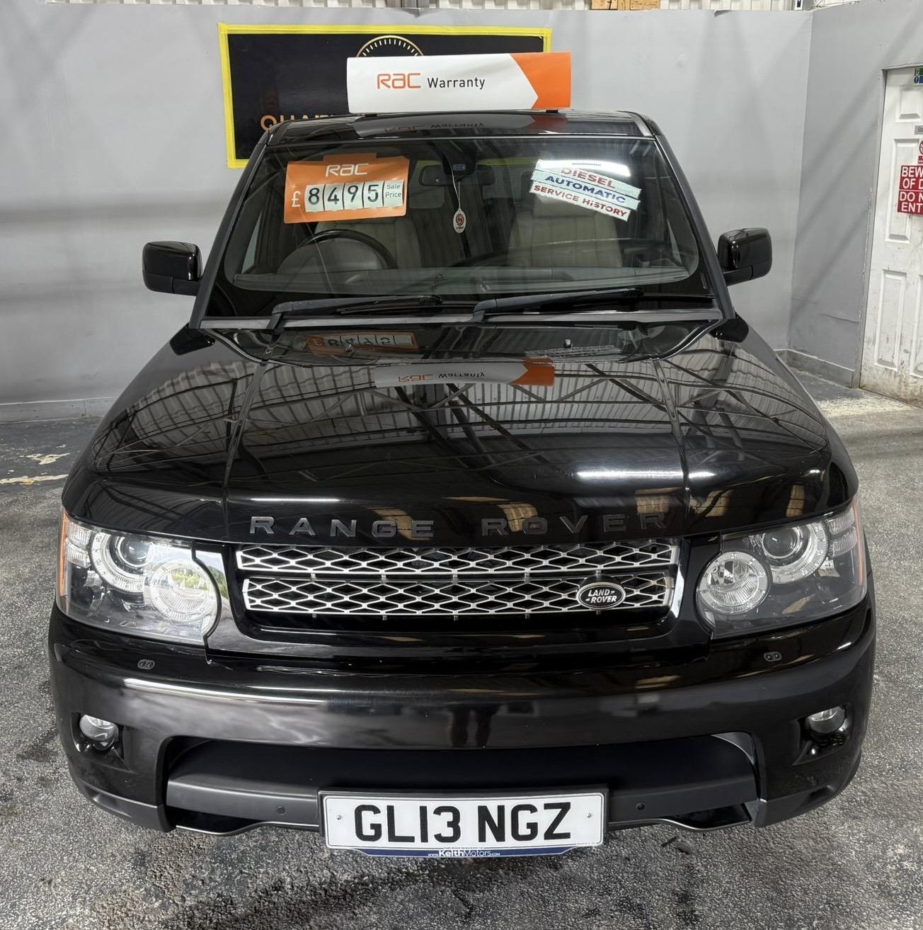 Land Rover Range Rover Sport 3.0 SD V6 HSE Black SUV 5dr Diesel Auto 4WD Euro 5 (255 bhp)