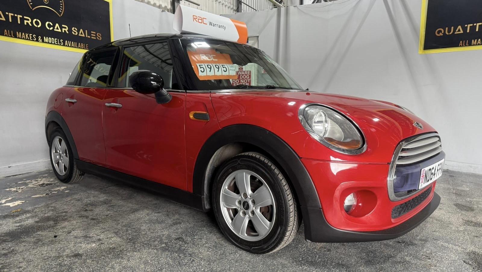 MINI Hatch 1.5 Cooper Hatchback 5dr Petrol Manual Euro 6 (s/s) (136 ps)