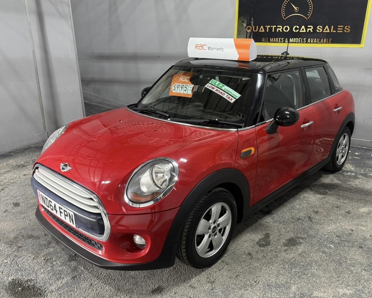 MINI Hatch 1.5 Cooper Hatchback 5dr Petrol Manual Euro 6 (s/s) (136 ps)