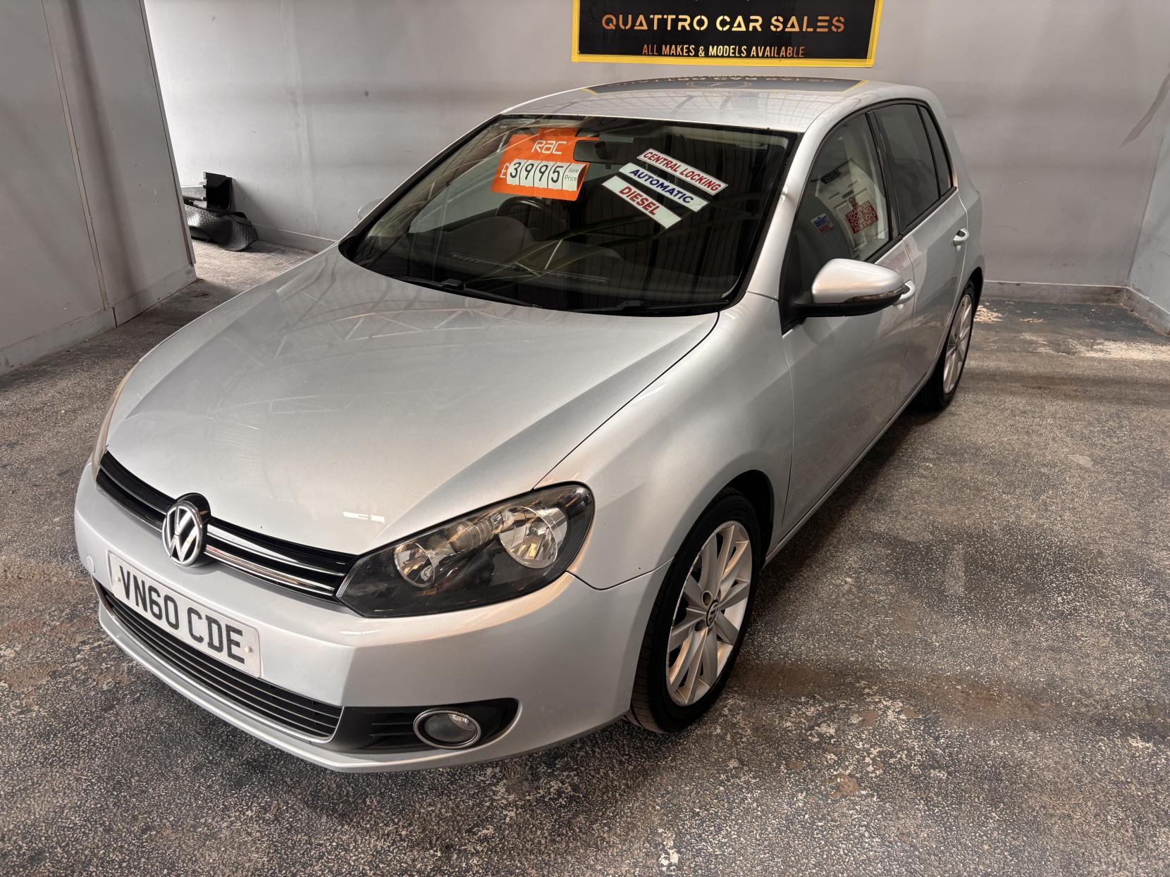 Volkswagen Golf 2.0 TDI GT Hatchback 5dr Diesel DSG Euro 5 (140 ps)
