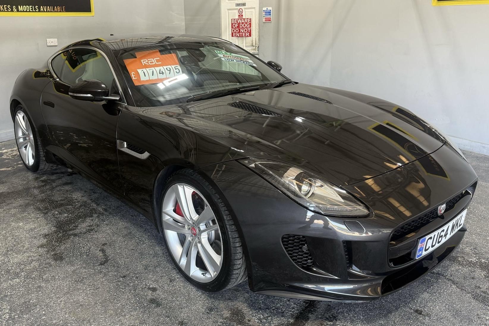 Jaguar F-Type 3.0 V6 S Coupe 2dr Petrol Auto Euro 5 (s/s) (380 ps)