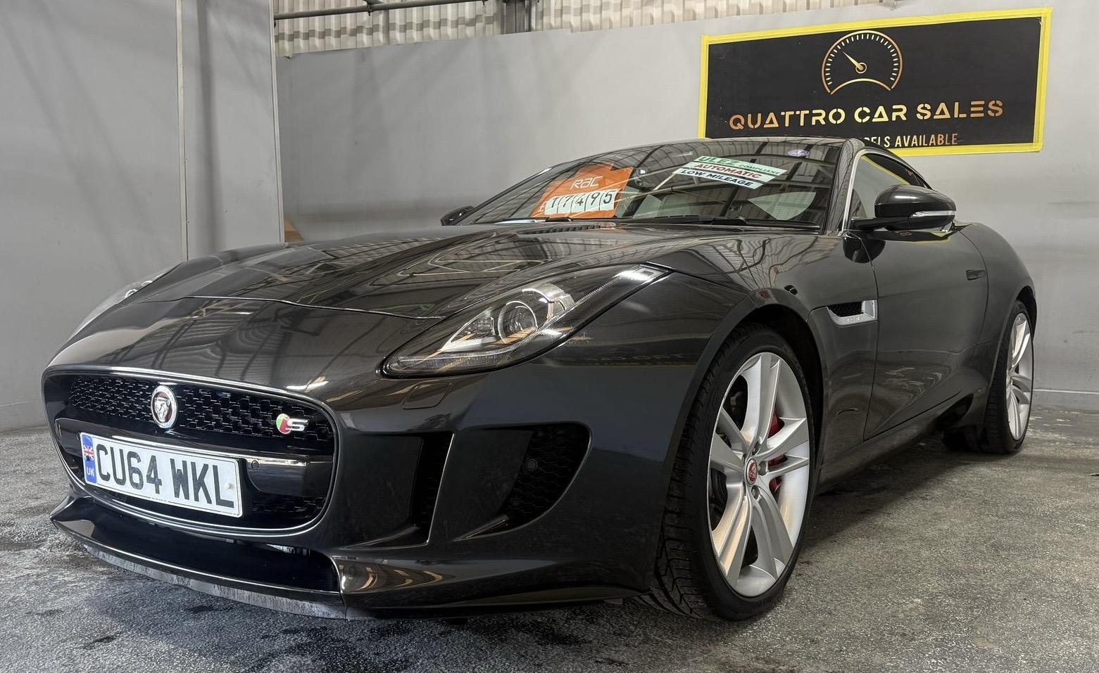 Jaguar F-Type 3.0 V6 S Coupe 2dr Petrol Auto Euro 5 (s/s) (380 ps)