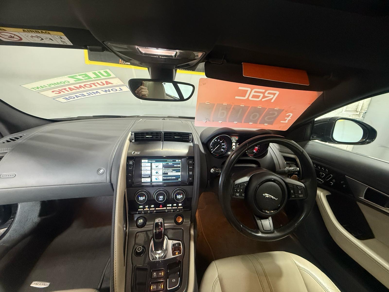 Jaguar F-Type 3.0 V6 S Coupe 2dr Petrol Auto Euro 5 (s/s) (380 ps)
