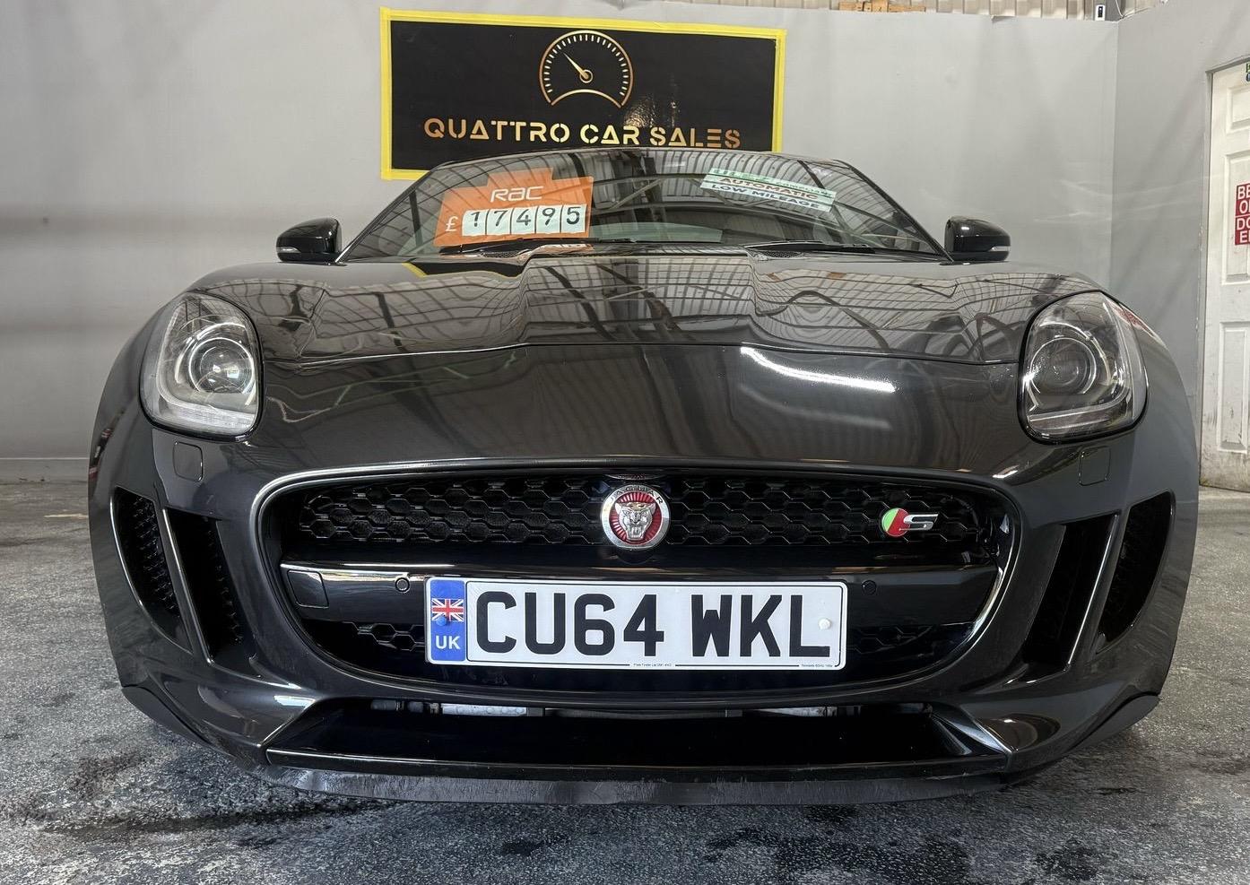 Jaguar F-Type 3.0 V6 S Coupe 2dr Petrol Auto Euro 5 (s/s) (380 ps)