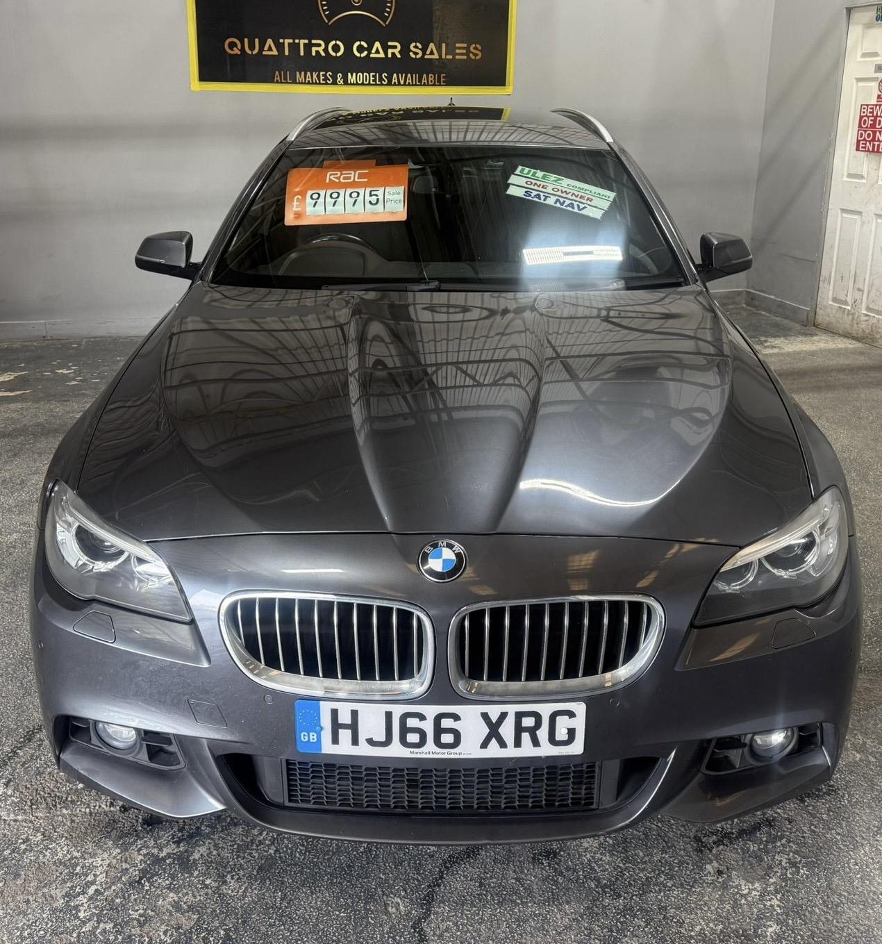 BMW 5 Series 2.0 520d M Sport Touring 5dr Diesel Auto Euro 6 (s/s) (190 ps)