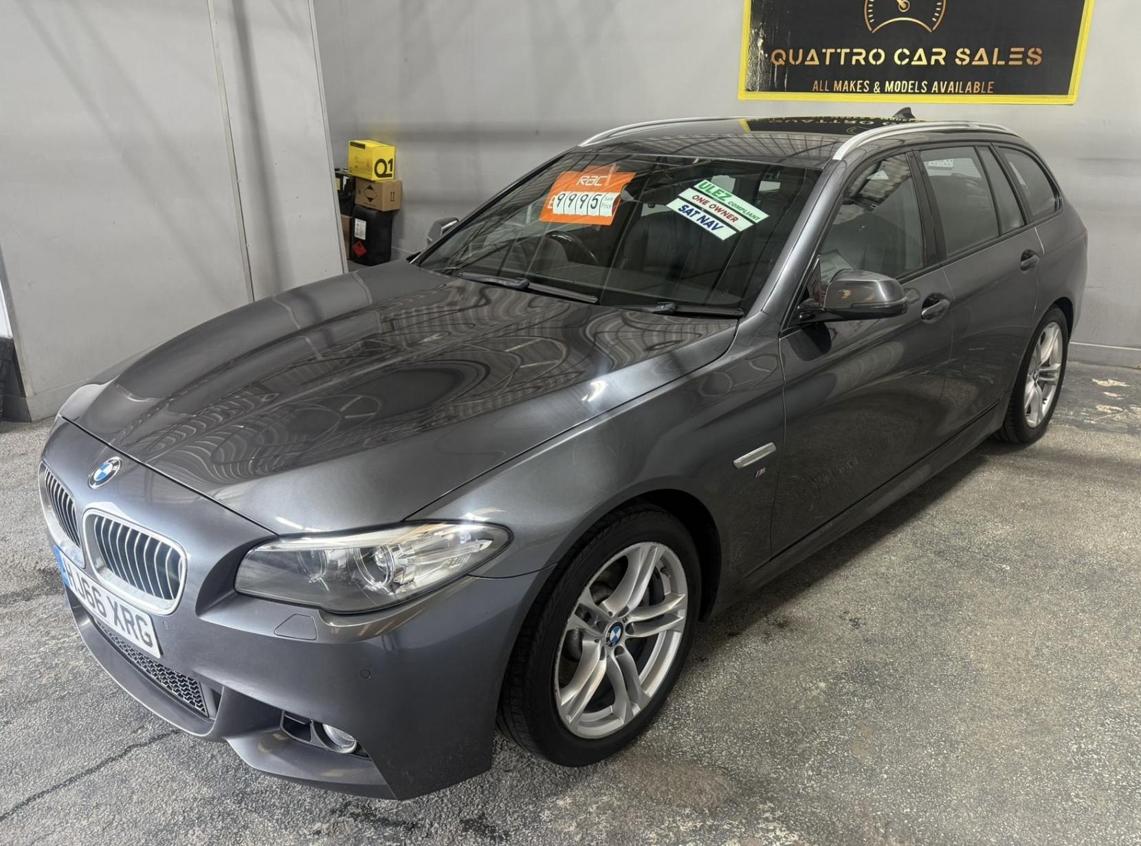 BMW 5 Series 2.0 520d M Sport Touring 5dr Diesel Auto Euro 6 (s/s) (190 ps)