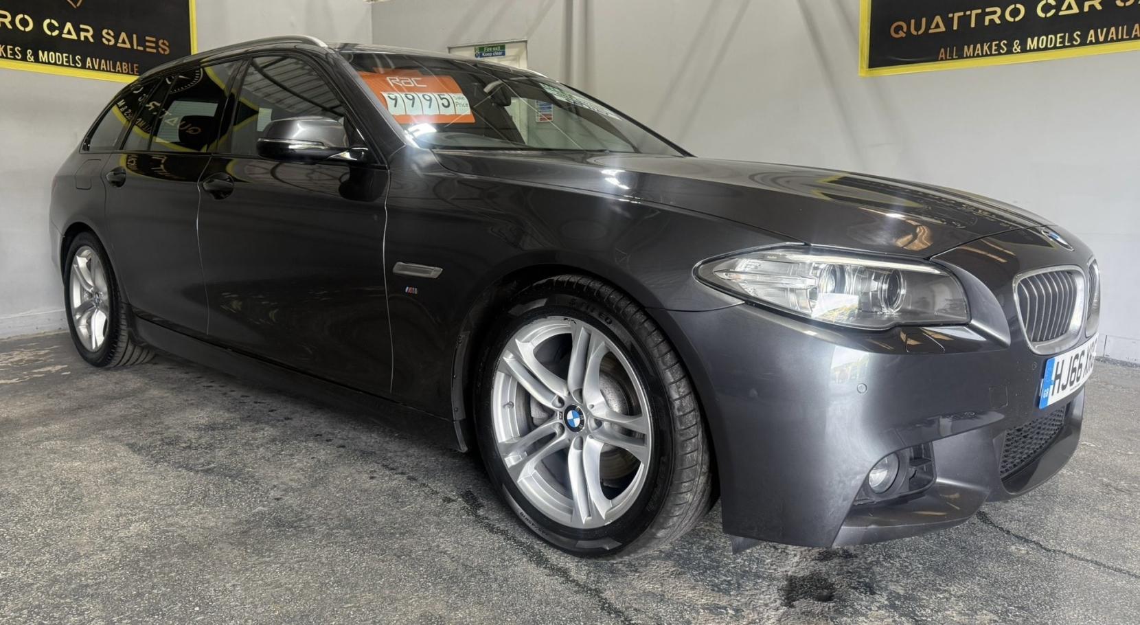 BMW 5 Series 2.0 520d M Sport Touring 5dr Diesel Auto Euro 6 (s/s) (190 ps)