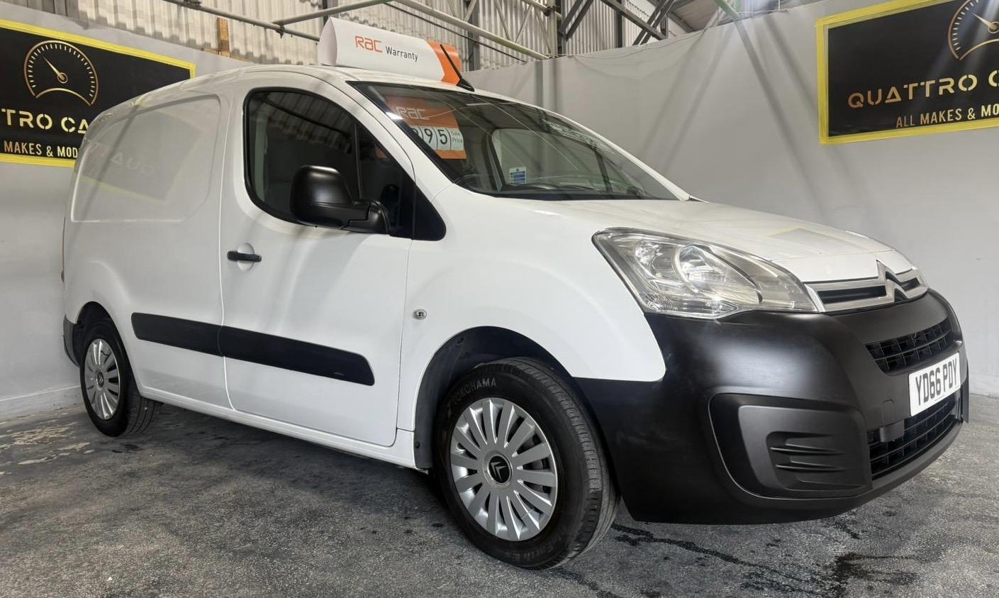 Citroen Berlingo 1.6 BlueHDi 625 Enterprise Panel Van 5dr Diesel Manual L1 (112 g/km, 75 bhp)