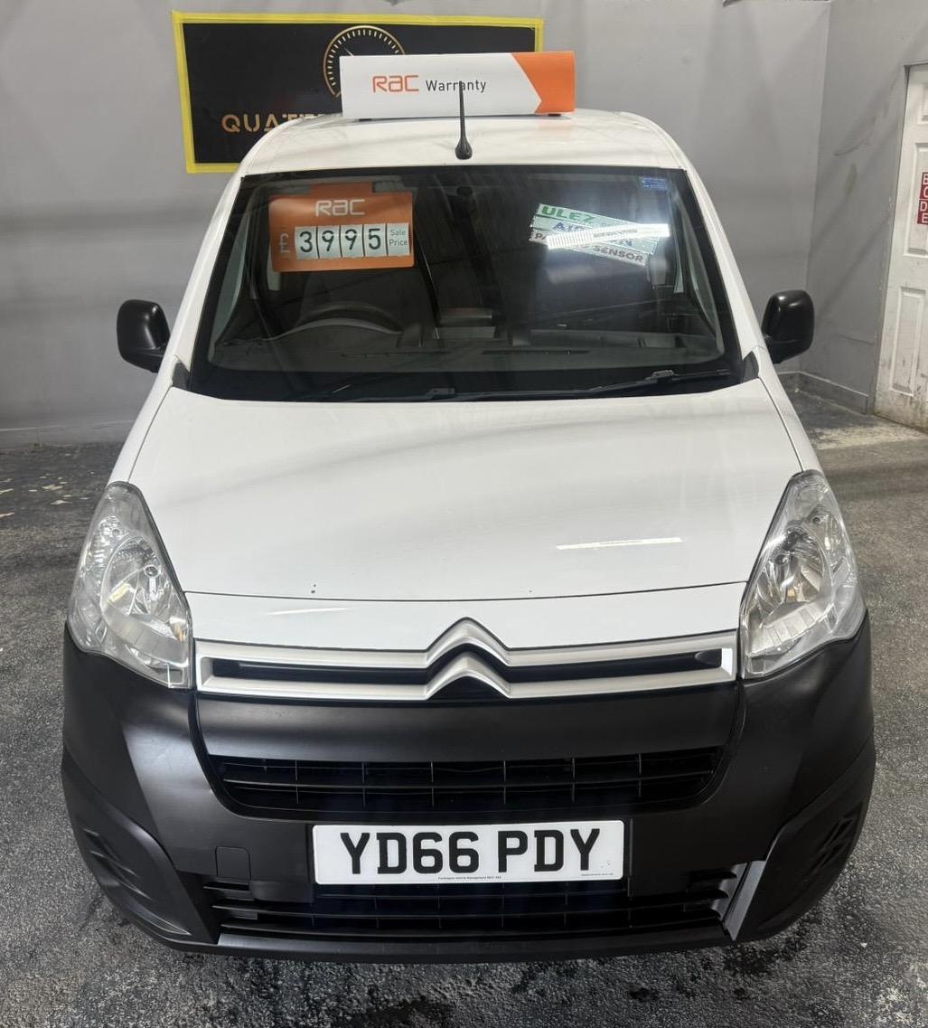 Citroen Berlingo 1.6 BlueHDi 625 Enterprise Panel Van 5dr Diesel Manual L1 (112 g/km, 75 bhp)
