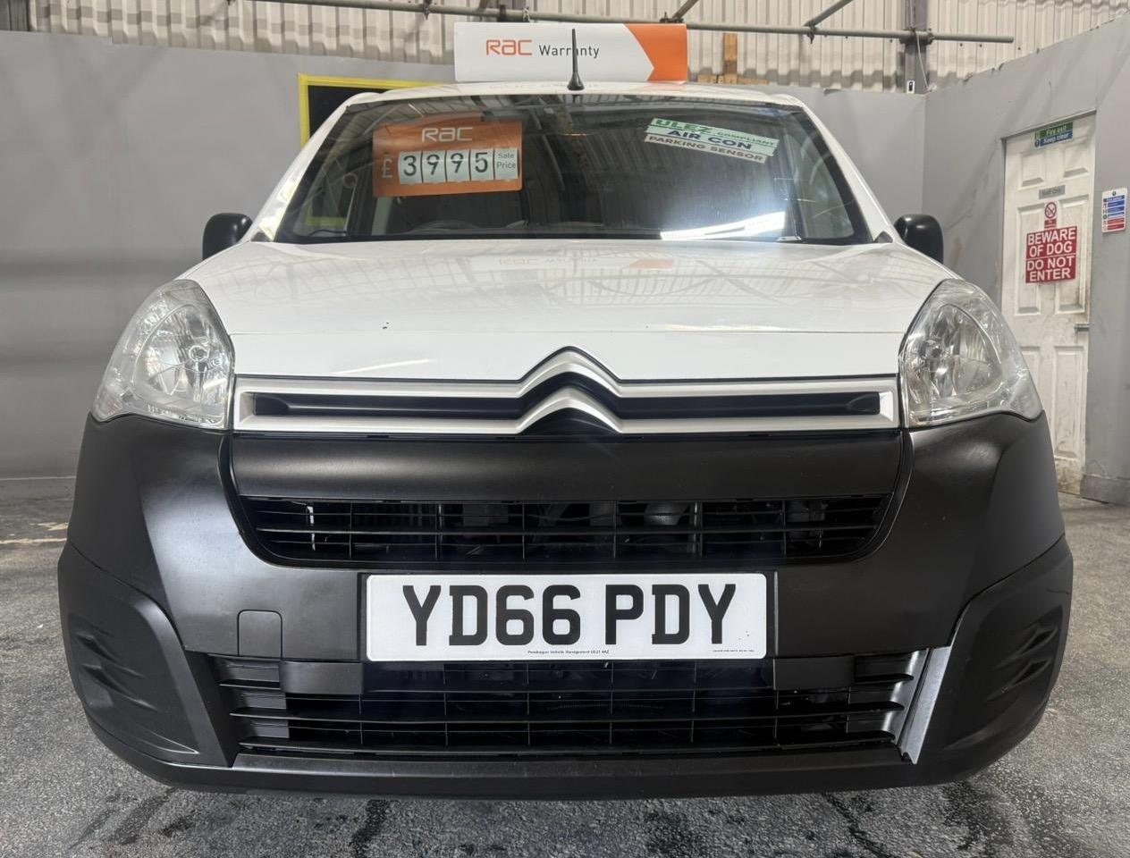 Citroen Berlingo 1.6 BlueHDi 625 Enterprise Panel Van 5dr Diesel Manual L1 (112 g/km, 75 bhp)