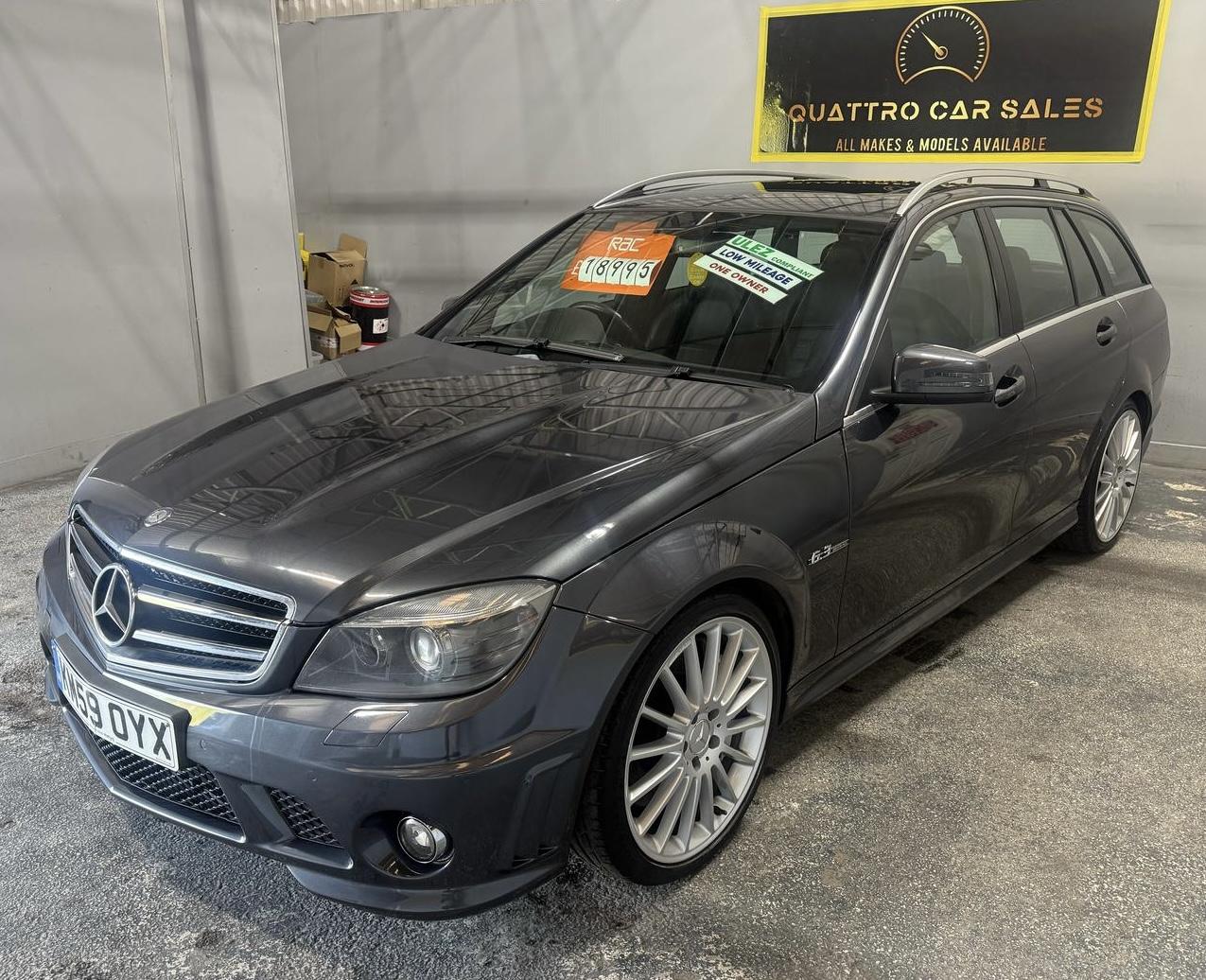 Mercedes-Benz C Class 6.3 C63 V8 AMG Estate 5dr Petrol G-Tronic Euro 4 (457 ps)