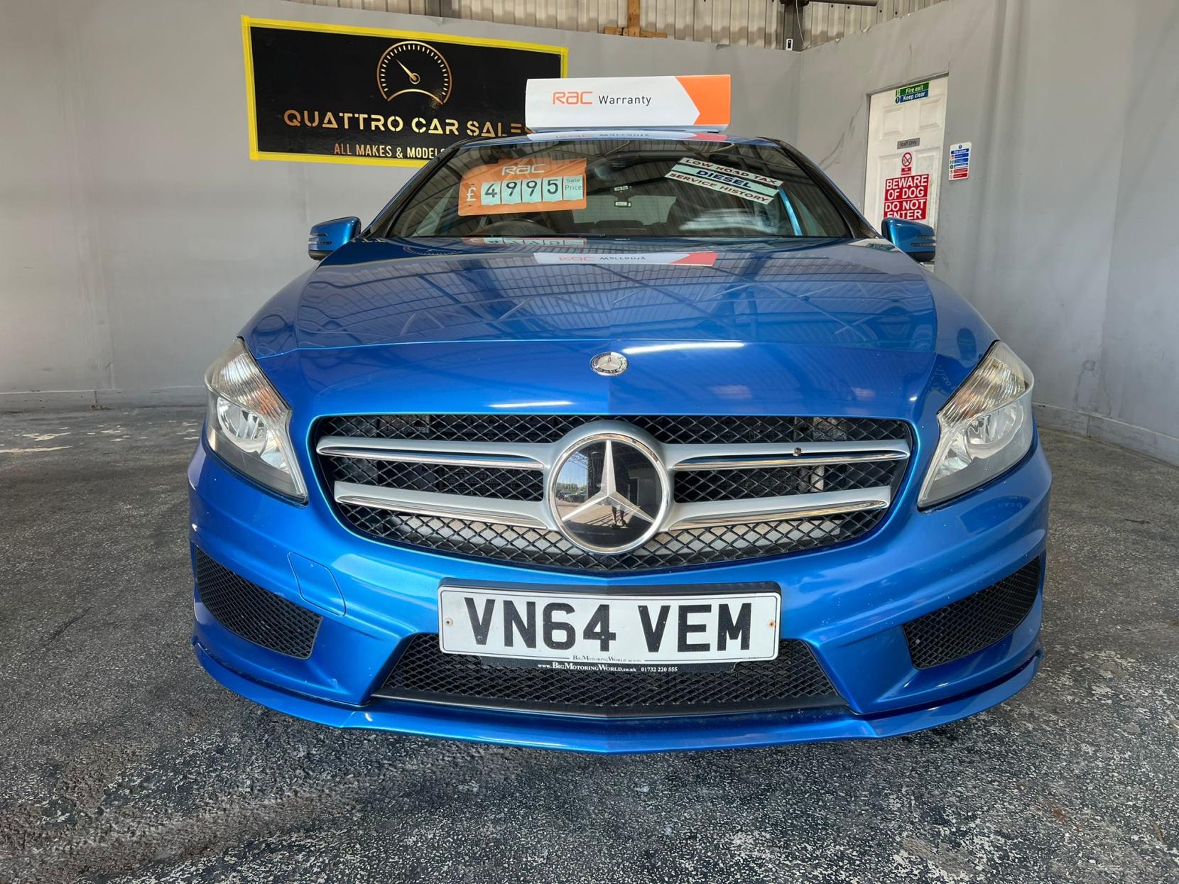Mercedes-Benz A Class 1.5 A180 CDI AMG Sport Hatchback 5dr Diesel Manual Euro 5 (s/s) (109 ps)