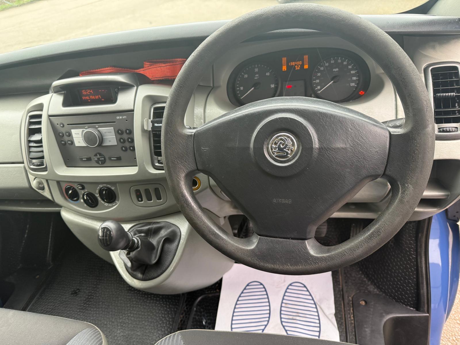 Vauxhall Vivaro 2.0 CDTi Sportive Panel Van 4dr Diesel Manual FWD L1 (195 g/km, 113 bhp)