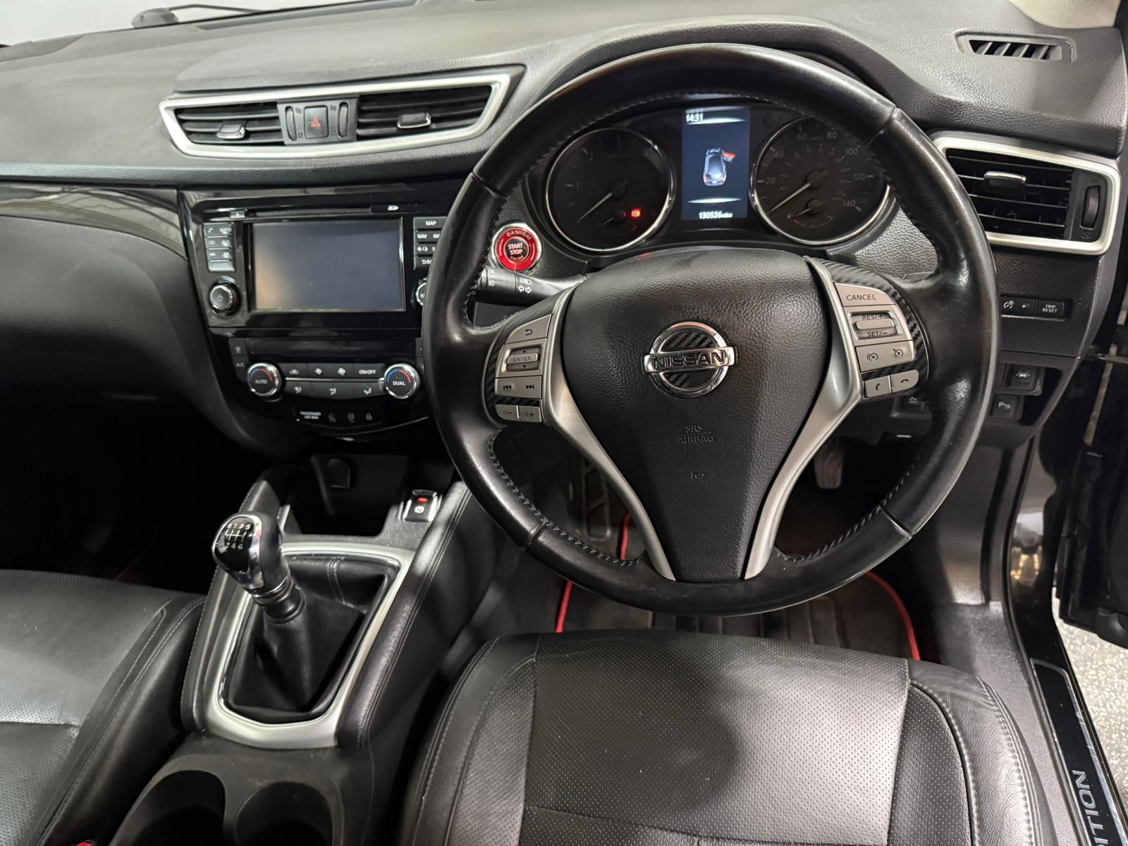 Nissan Qashqai 1.5 dCi Black Edition SUV 5dr Diesel Manual 2WD Euro 6 (s/s) (110 ps)