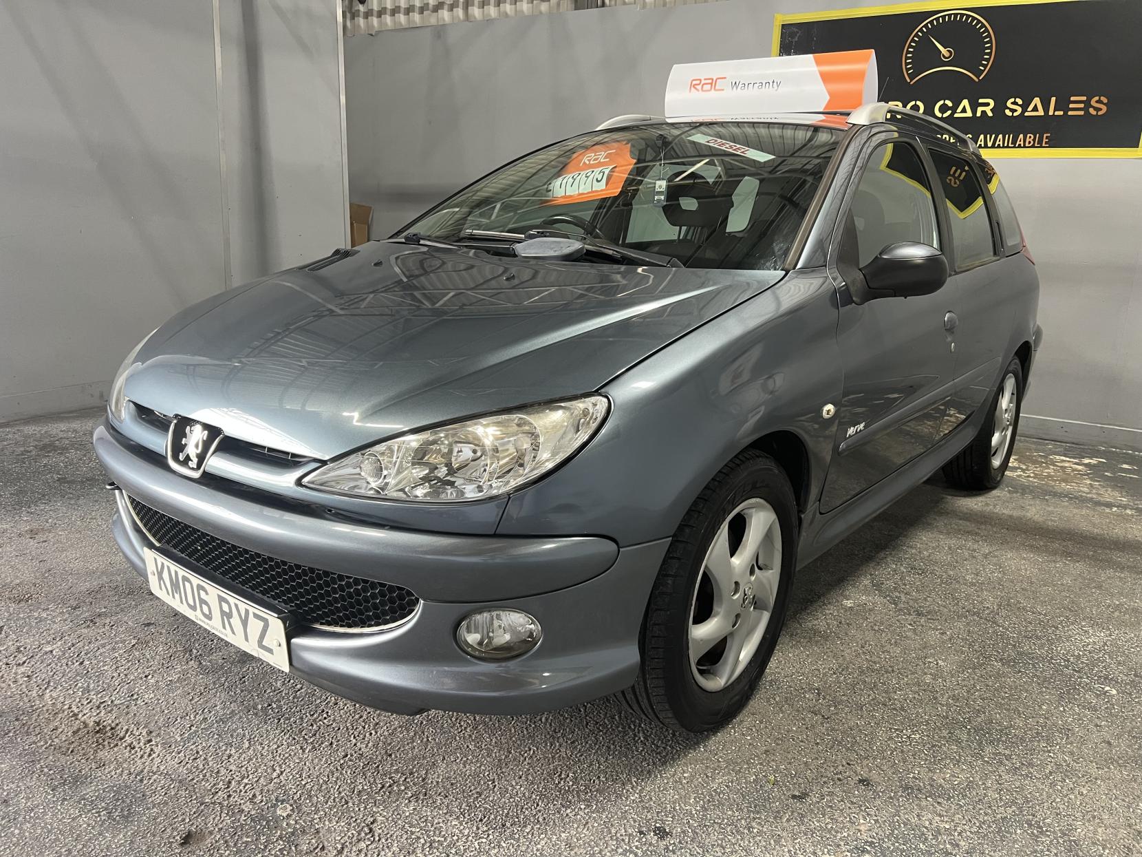 Peugeot 206 SW 1.6 HDi Verve Estate 5dr Diesel Manual (126 g/km, 110 bhp)
