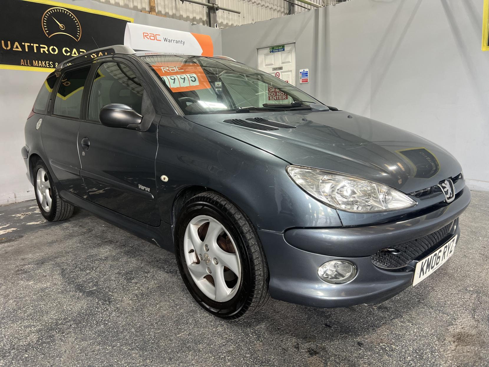 Peugeot 206 SW 1.6 HDi Verve Estate 5dr Diesel Manual (126 g/km, 110 bhp)