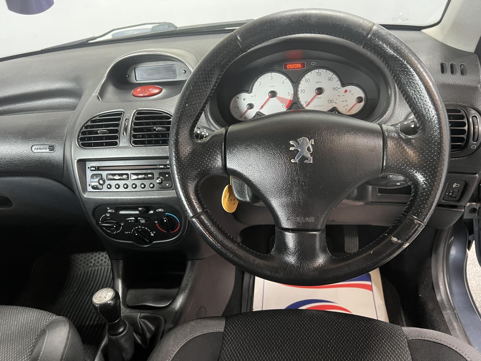 Peugeot 206 SW 1.6 HDi Verve Estate 5dr Diesel Manual (126 g/km, 110 bhp)